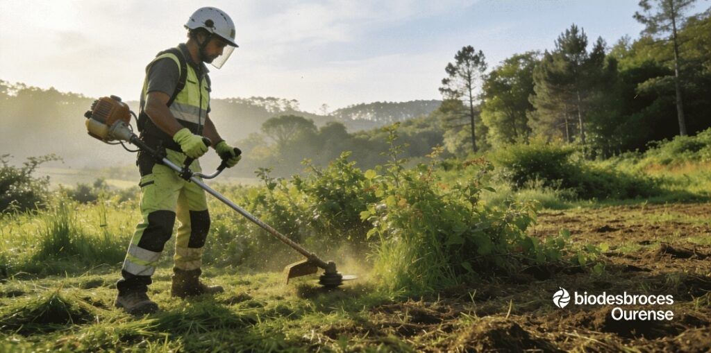 Desbroces de fincas en Ourense