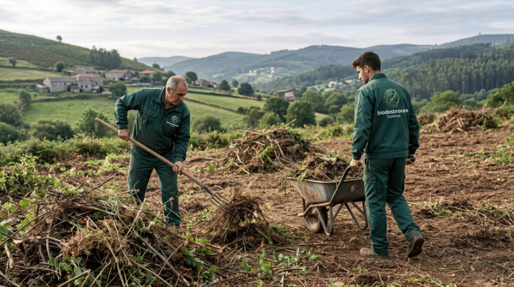 Empresa Desbroce y limpieza de terrenos ourense